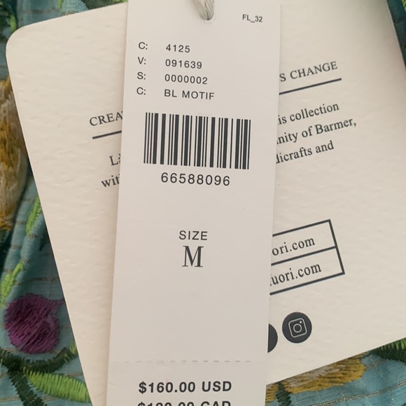 Anthropologie La Fuori Embroidered Romper - Picture 7 of 11